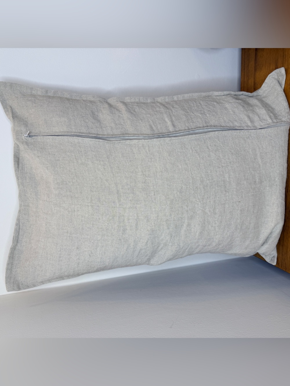 Ib Laursen Danish Embroidered Lumbar Pillow 40x60cm Feather Insert Nordic Norlii - Picture 2 of 14